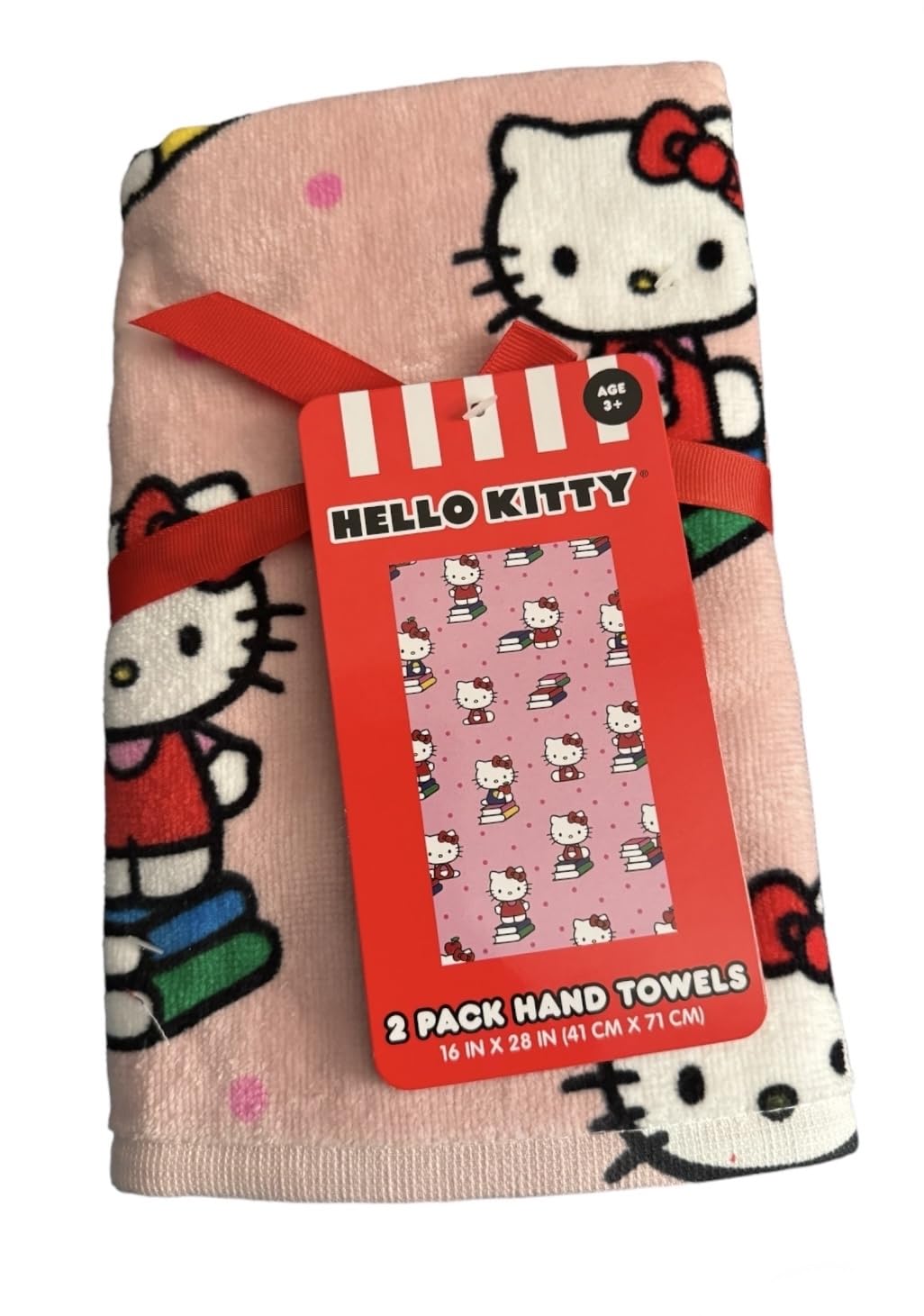 Amazon.com: Jay Franco & Sons, Inc. Hello Kitty Hand Towels, Pack